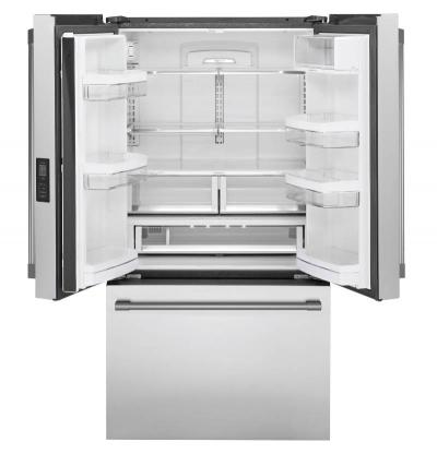 36" Monogram Counter-Depth French-Door Refrigerator ZWE23NSYSS