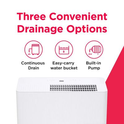 Frigidaire 50 Pint Built-In Pump Dehumidifier - FHDP5033W1