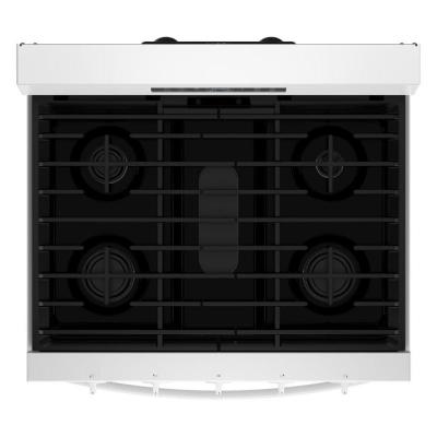 30" Whirlpool Gas Range with Air Cooking Technology - WFGS5730SW