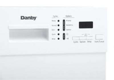 18" Danby White Dishwasher - DDW1804EW