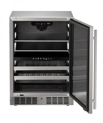 24" Marvel 4.8 Cu. Ft. Dual-Zone Beverage Center - MRBD224-SG31A
