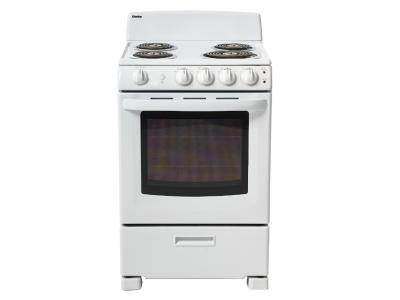 24" Danby 2.9 Cu. Ft. Single Oven Electric Range - DER244WC