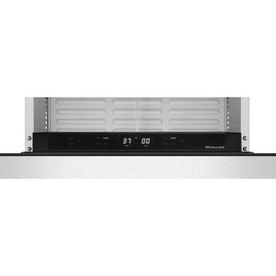 24" KitchenAid Stainless Steel Undercounter Double-Drawer Refrigerator/Freezer - KUCT524SSB