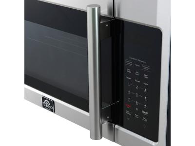 30" Forno Fornace 1.5 Cu. Ft Over the Range Convection Microwave in Stainless Steel - FOTR3038-30