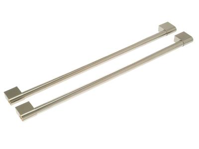 Monogram Side-By-Side Refrigerator Handle Kit Stainless Steel - ZKSS2H2PNSS