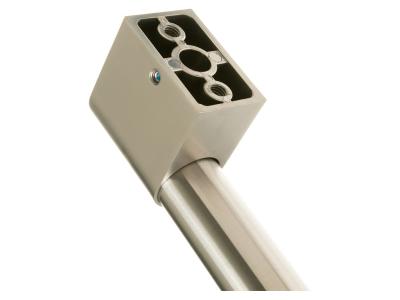 Monogram Side-By-Side Refrigerator Handle Kit Stainless Steel - ZKSS2H2PNSS