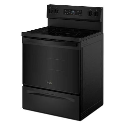 30" Whirlpool Electric Range with Air Cooking Technology - YWFES5730SB