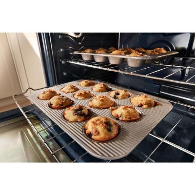 30" Whirlpool Electric Range with Air Cooking Technology - YWFES5730SB