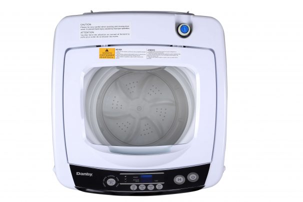 BLACK+DECKER 0.9-cu ft Portable Impeller Top-Load Washer (White) in the  Top-Load Washers department at