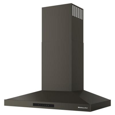 36" KitchenAid Wall-Mount 4-Speed Canopy Hood - KVWC736SBE
