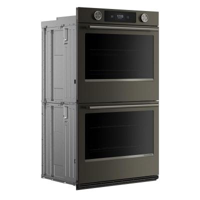 30" KitchenAid Smart Electric Double Wall Oven with Assisted Cooking Modes - KOED730SBE