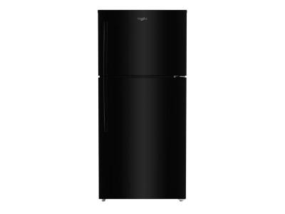 30" Whirlpool Top Freezer Refrigerator with Total Coverage Cooling  19.2 Cu. Ft. - WRTX7419SB