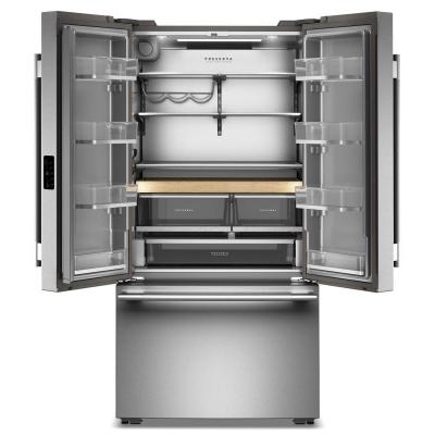 36" Kitchenaid Counter-Depth French Door Refrigerator with Internal Water Dispenser - KRFC336SPS