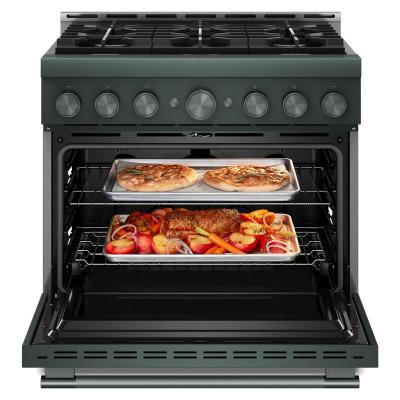 36" KitchenAid 6 Burner Commercial-Style Gas Range - KFGS936SJP