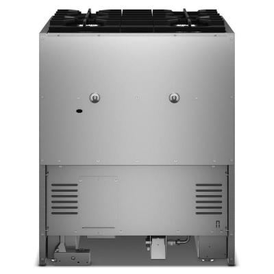 30" Kitchenaid 4 Burner Commercial-Style Dual Fuel Range - KFDS930SWF