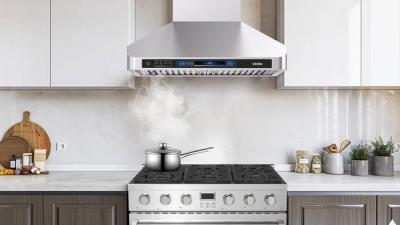 36" Vesta Munich DC Motor Wall-Mounted Range Hood - VRH-MUNICH-36SS