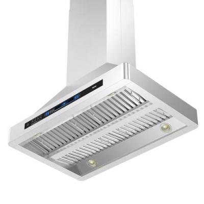 36" Vesta Bratislava Island Range Hood in Stainless Steel - VRH-BRATISLAVA-36SS