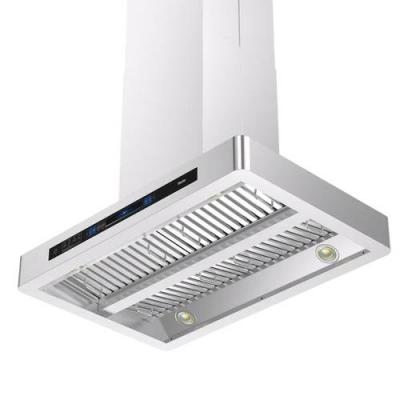 36" Vesta Bucharest Island Range Hood in Stainless Steel - VRH-BUCHAREST-36SS