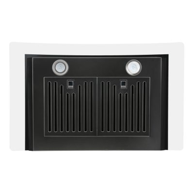 30" Vesta Amsterdam 800 CFM Wall Mount Range Hood in Black Stainless Steel - VRH-AMSTERDAM-30BS