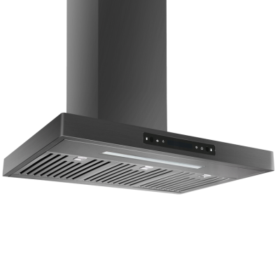 30" Vesta Copenhagen 800 CFM Wall Mount Range Hood in Black Stainless Steel  - VRH-COPENHAGEN-30BS