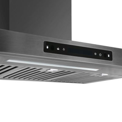 36" Vesta Copenhagen 800 CFM Wall Mount Range Hood in Black Stainless Steel  - VRH-COPENHAGEN-36BS