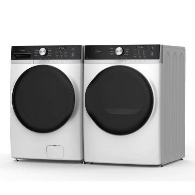 27" Midea 5.2 Cu. Ft. Front Loading Washer With Steam Care - MLHW52S7AWW
