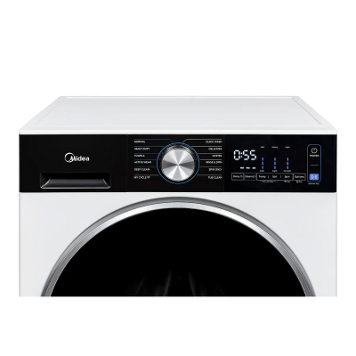 24" Midea 3.1 Cu. Ft. Front Load Compact Washing Machine - MLHW31S2BBW