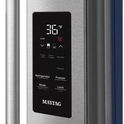 36" Maytag 30 Cu. Ft. XL Capacity French Door Bottom Mount Refrigerator - MRFF5336TZ