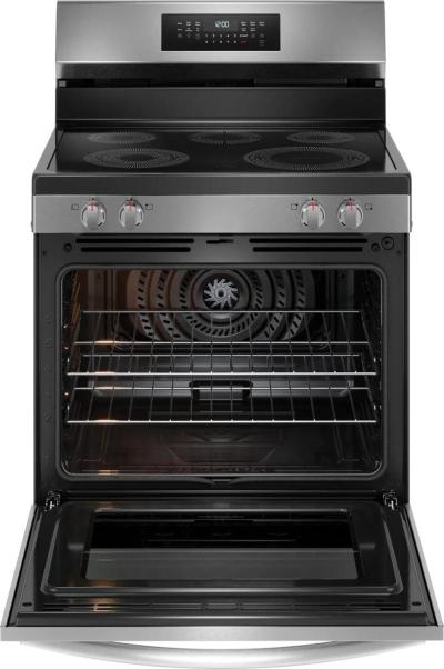 30" Frigidaire Gallery 5.3 Cu. Ft. Rear Control Electric Range with Total Convection - GCREC059BF
