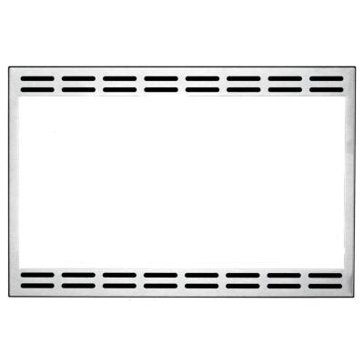 24" GE Trim Kit for Microwave Stainless Steel - JX1124STC