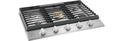 30" Electrolux Gas Cooktop With Flexible Brass Power Burner - ECCG3068AS