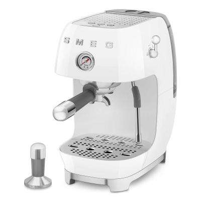 SMEG 50's Style Espresso Manual Coffee Machine - ECF03WHUS