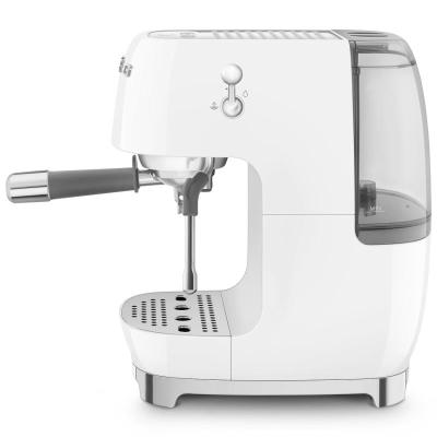 SMEG 50's Style Espresso Manual Coffee Machine - ECF03WHUS