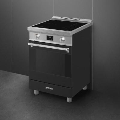 24" SMEG Freestanding Induction Range - SPR24UIMANX