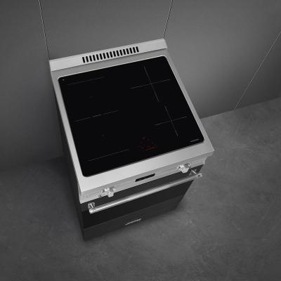 24" SMEG Freestanding Induction Range - SPR24UIMANX