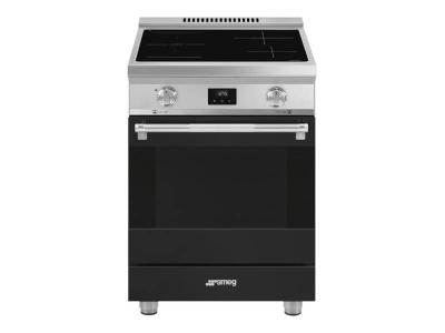 24" SMEG Freestanding Induction Range - SPR24UIMANX