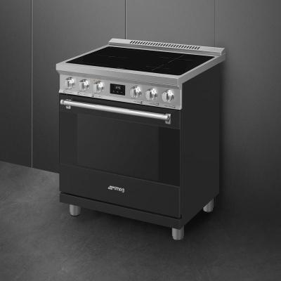 30" SMEG Professional Freestanding Induction Range - SPR30UIMANX