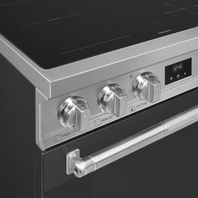 30" SMEG Professional Freestanding Induction Range - SPR30UIMANX