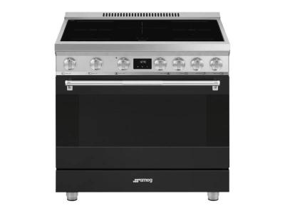 36" SMEG Freestanding Induction Range - SPR36UIMANX