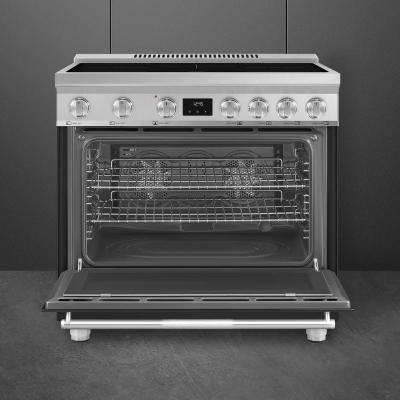 36" SMEG Freestanding Induction Range - SPR36UIMANX