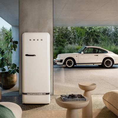 24" SMEG 50s Style Retro Single-Door Refrigerator - FAB28URDPCW6