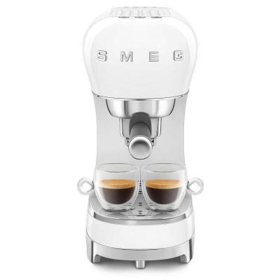 SMEG 50's Style Espresso Manual Coffee Machine - ECF00WHUS
