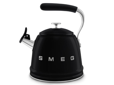 SMEG 2.3L 50's Style Stovetop whistling kettle - WKF01BL