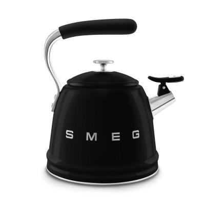 SMEG 2.3L 50's Style Stovetop whistling kettle - WKF01BL