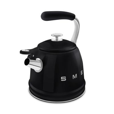 SMEG 2.3L 50's Style Stovetop whistling kettle - WKF01BL