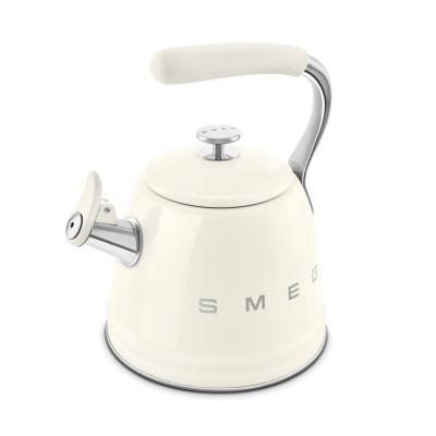 SMEG 2.3L 50's Style Stovetop whistling kettle - WKF01CR