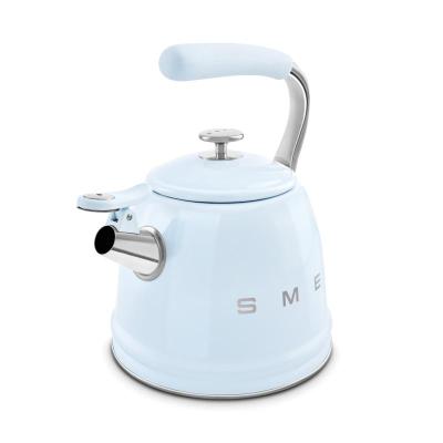 SMEG 2.3L 50's Style Stovetop whistling kettle - WKF01PB