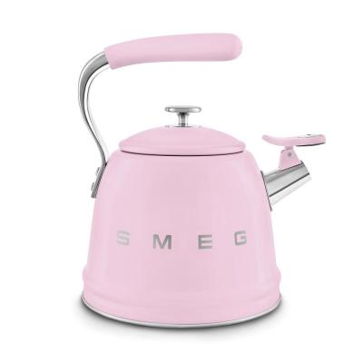 SMEG 2.3L 50's Style Stovetop whistling kettle - WKF01PK