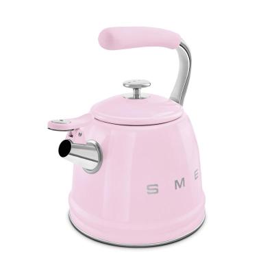 SMEG 2.3L 50's Style Stovetop whistling kettle - WKF01PK