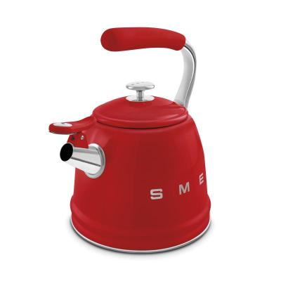 SMEG 2.3L 50's Style Stovetop whistling kettle - WKF01RD